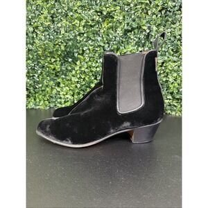 Penelope Chilvers Cubana velvet ankle boots Womens Sz 39 Made In Spain
